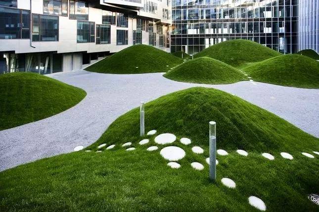 【景觀學習】堆坡的藝術(shù)&mdash;&mdash;微地形景觀_綠地