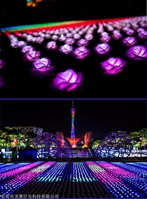 led玫瑰花燈 草坪玫瑰燈 仿真花燈 園林庭院美陳亮化景觀裝飾燈